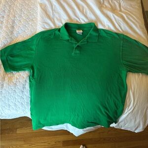 Men's Green Polo Shirt 2XL